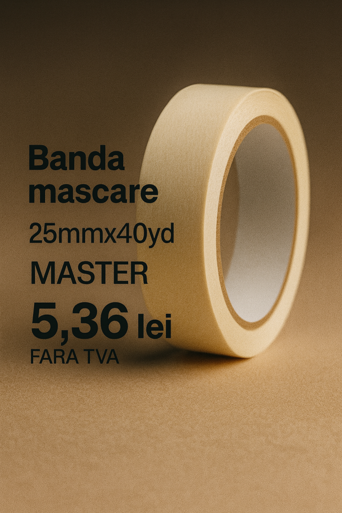 Banda mascare, 25mmX40yd, MASTER